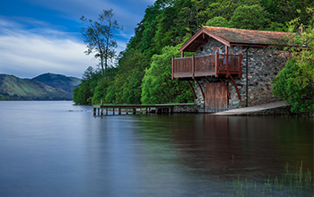 house on the lake